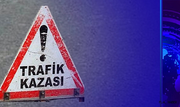 TRAFİK KAZASINDA 1 YARALI