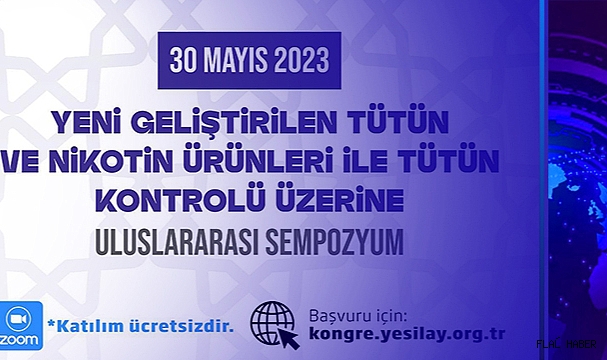 TÜRK YEŞİLAY CEMİYETİ SEMPOZYUM DÜZENLİYOR
