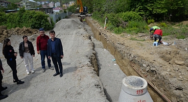 Türkeli’de içme suyu hattı çalışmaları
