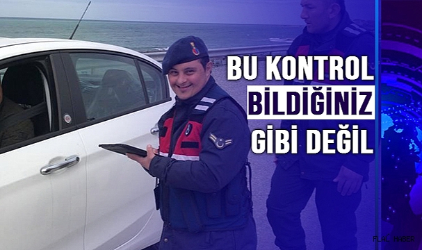Türkeli'de özel bireylerle yol kontrolü
