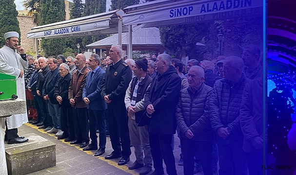 VALİ KARAÖMEROĞLU CENAZE TÖRENİNE KATILDI