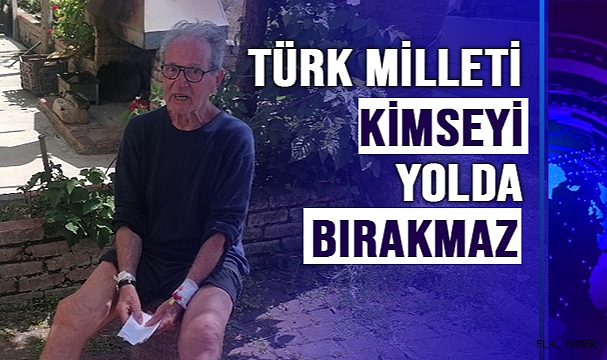 YABANCI TURİST BAKIN NE YAPTI?