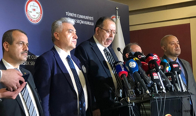 YSK Başkanı Yener: “Geçici sonuçlar sonucunda Recep Tayyip Erdoğan'ın cumhurbaşkanı olarak seçildiği görülmüştür”