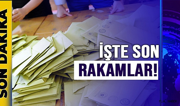 YSK BAŞKANI YENER: "YÜZDE 99,4'Ü AÇILDI"