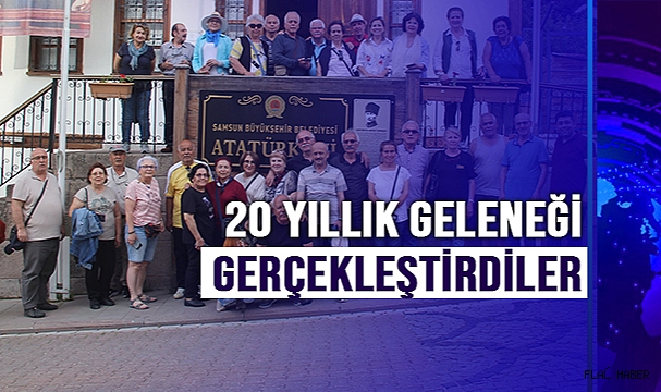 20 Yıllık Geleneği Gerçekleştirdiler