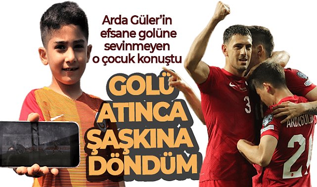 Arda Güler'in efsane golüne sevinmeyen o çocuk konuştu: "Golü atınca şaşkına döndüm"