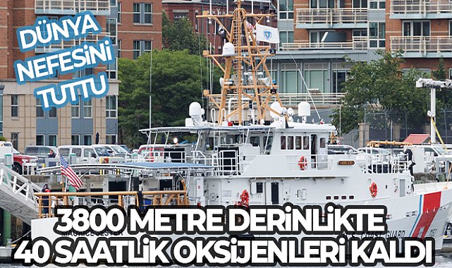 Atlantik Okyanusu'nda kaybolan denizaltıda 40 saatlik oksijen kaldı