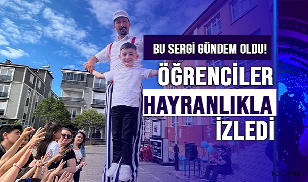 AYANCIK'TA TAHTA BACAKLI SERGİ