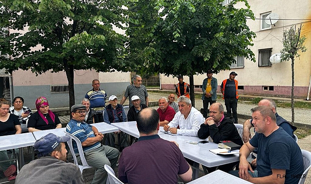 BAŞKAN KAYA, MAHALLE SAKİNLERİNİ DİNLEDİ