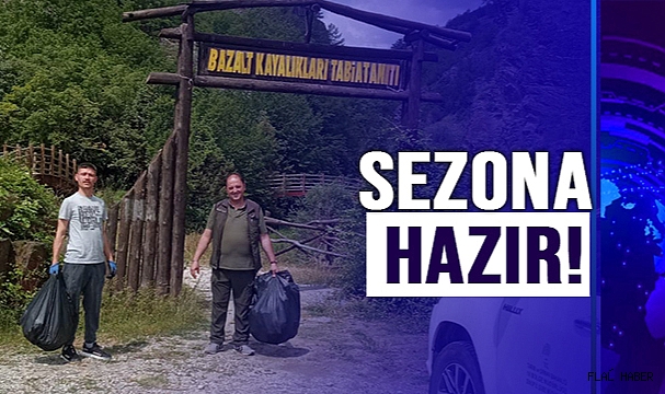 Bazalt Kayalıkları Tabiat Anıtı Sezona Hazır