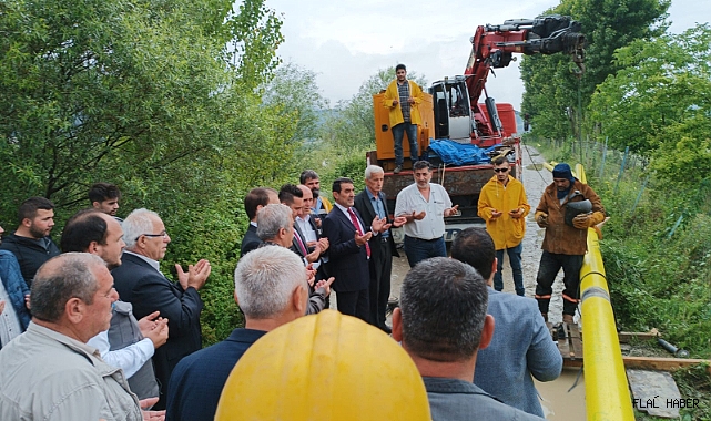 ÇELİK HATTA İLK KAYNAK ATILDI