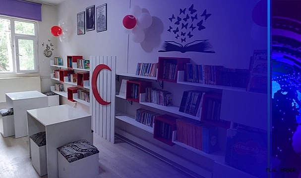 DİKMEN’DE KÜTÜPHANE AÇILDI!