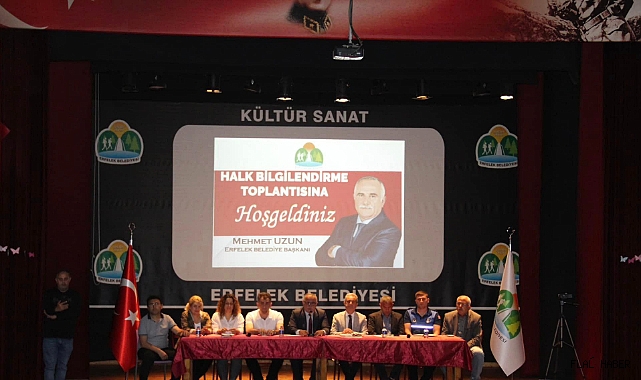ERFELEK’TE HALK TOPLANTISI