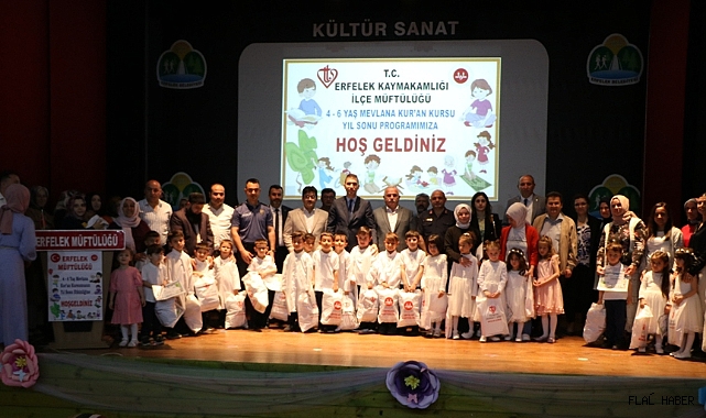 ERFELEK'TE KUR'AN KURSU YIL SONU ETKİNLİKLERİ