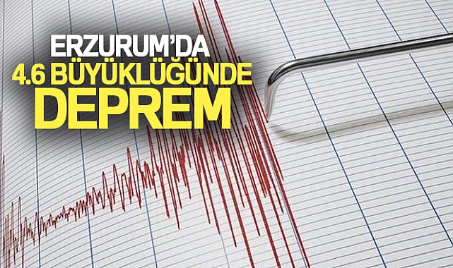 Erzurum 4,6 ile sallandı