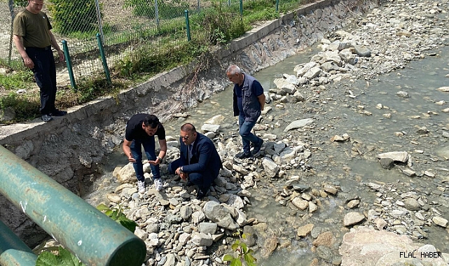 KAYMAKAM HASAR, BÖLGEYİ İNCELEDİ