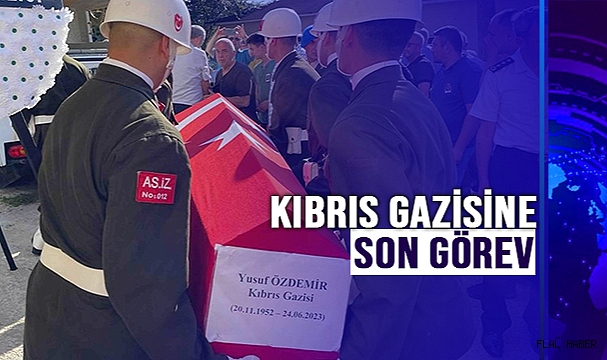 Kıbrıs Gazisine Son Görev