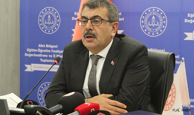 Milli Eğitim Bakanı Tekin'den Önemli Açıklama !