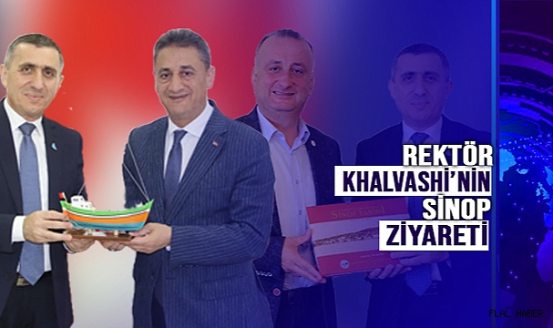Rektör Khalvashi'nin Sinop Ziyareti