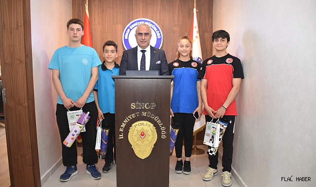 ÇETİNER, SPORCULARI AĞIRLADI