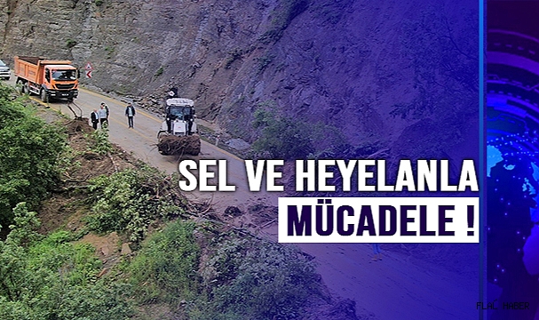 Samsun'da Sel ve Heyelanla Mücadele