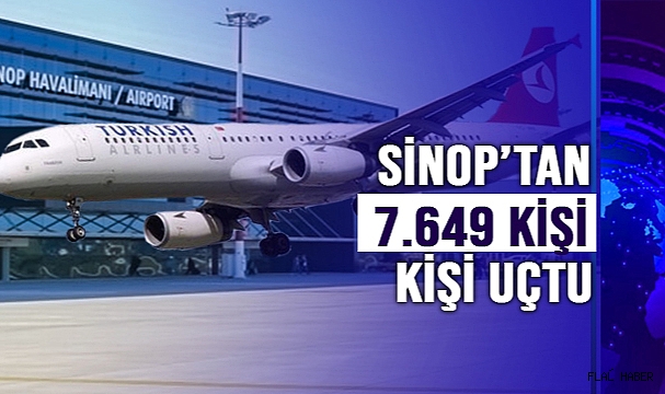 SİNOP'TAN 7.649 KİŞİ UÇTU