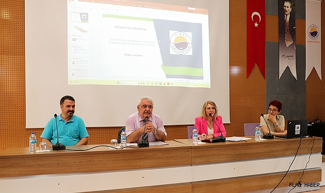 Sinop Üniversitesi’nde Pedagojik Formasyon Eğitimi Bilgilendirme Toplantısı Yapıldı
