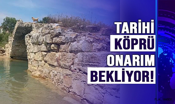 TARİHİ KÖPRÜ ONARIM BEKLİYOR!