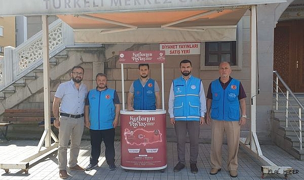 Türkeli’de 'Kurbanını Paylaş, Kardeşinle Yakınlaş' Standı Açıldı.