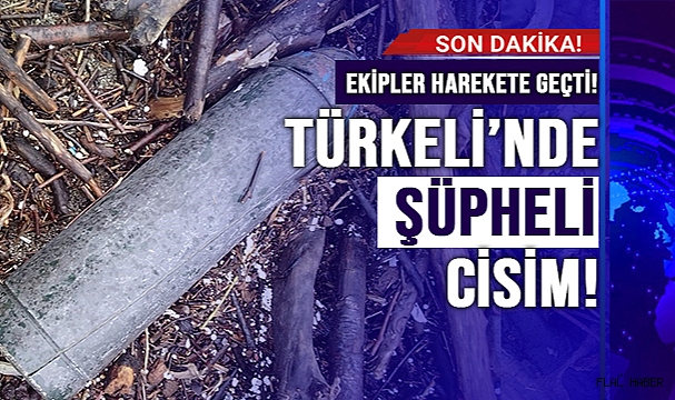TÜRKELİ'NDE ŞÜPHELİ CİSİM!