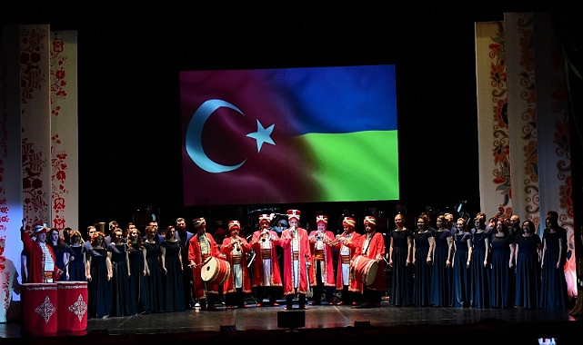 Türkiye ve Ukrayna'nın Kültürel Değerleri Aynı Sahnede Buluştu