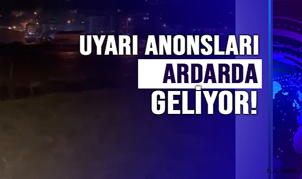 UYARILAR PEŞ PEŞE!