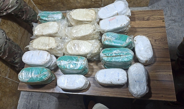 Afrin'de Uyuşturucu Operasyonu: 10 Kilo Esrar, 500 Bin Hap Ele Geçirildi