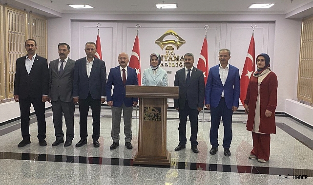Bakan Mahinur Özdemir'den Ziyaret