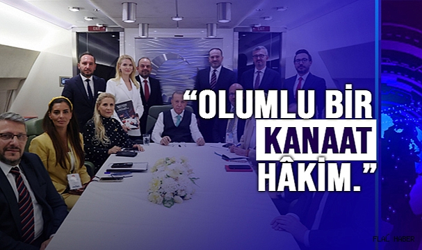 CUMHURBAŞKANI ERDOĞAN: “AVRUPA BİRLİĞİ ÜYELİK SÜRECİMİZİN YENİDEN CANLANDIRILMASI NOKTASINDA OLUMLU BİR KANAAT HÂKİM.”