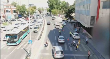 Dron ile tespit edip, ceza yazdılar