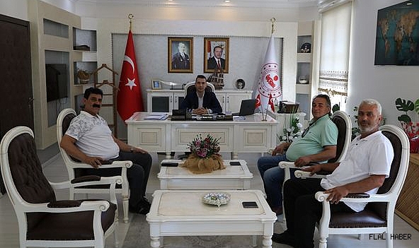ERFELEK KAYMAKAM'I DÜZGÜN'E ZİYARET