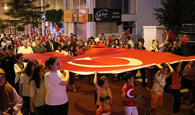 ERFELEK’TE 15 TEMMUZ DEMOKRASİ VE MİLLİ BİRLİK GÜNÜ ETKİNLİKLERİ
