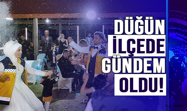 GELİN VE DAMAT 112 FORMASI GİYDİ!