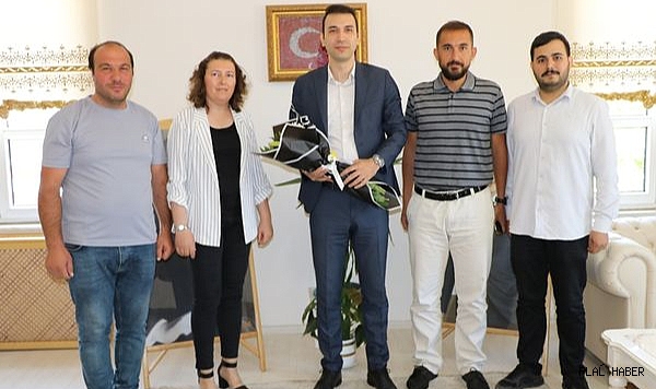 İlçe Nüfus Müdürü'nden Erfelek Kaymakamına Ziyaret