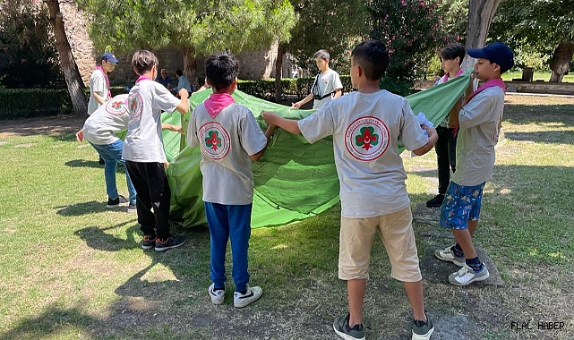 İzciler Kampa Hazırlanıyor