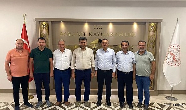 KAYMAKAM YILMAZ'A ZİYARET