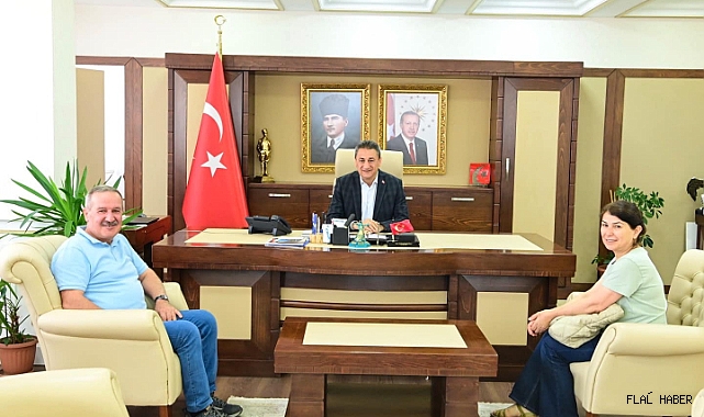 KREDİ VE YURTLAR GENEL MÜDÜRÜ’NDEN KARAÖMEROĞLU’NA ZİYARET