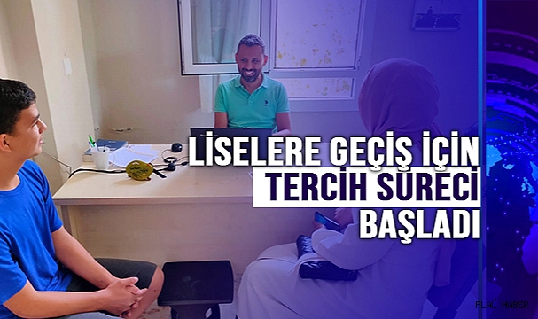 Liselere Geçiş İçin Tercih Süreci Başladı