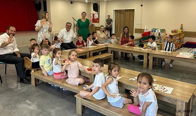Minik Öğrenciler Eğlenerek Öğreniyorlar