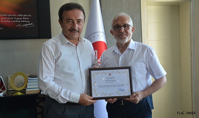 MUSTAFA DÜZGÜNEY'E ZİYARET