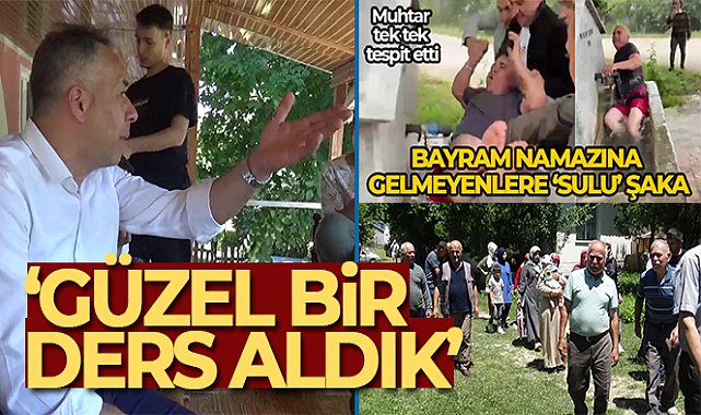 Namaza gelmedikleri için soğuk suya atılmışlardı: 'Güzel bir ders aldık'