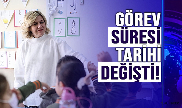 ÖĞRETMENLERİN İLLER ARASI YER DEĞİŞTİRME İŞLEMLERİNDE GÖREV SÜRESİNİN HESABINDA 31 ARALIK ESAS ALINACAK