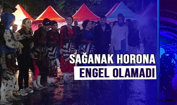 Sağanak Horona Engel Olamadı