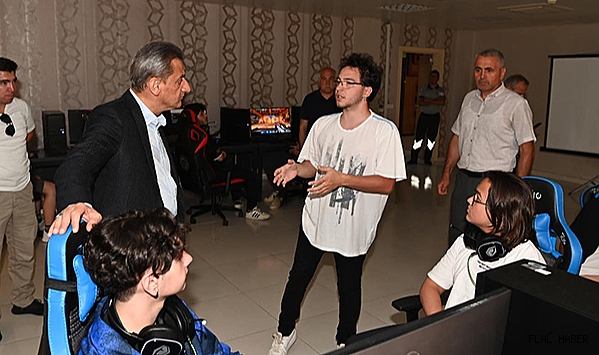 SİNOP'TA E-SPOR YARIŞMALARINA HAZIRLIK